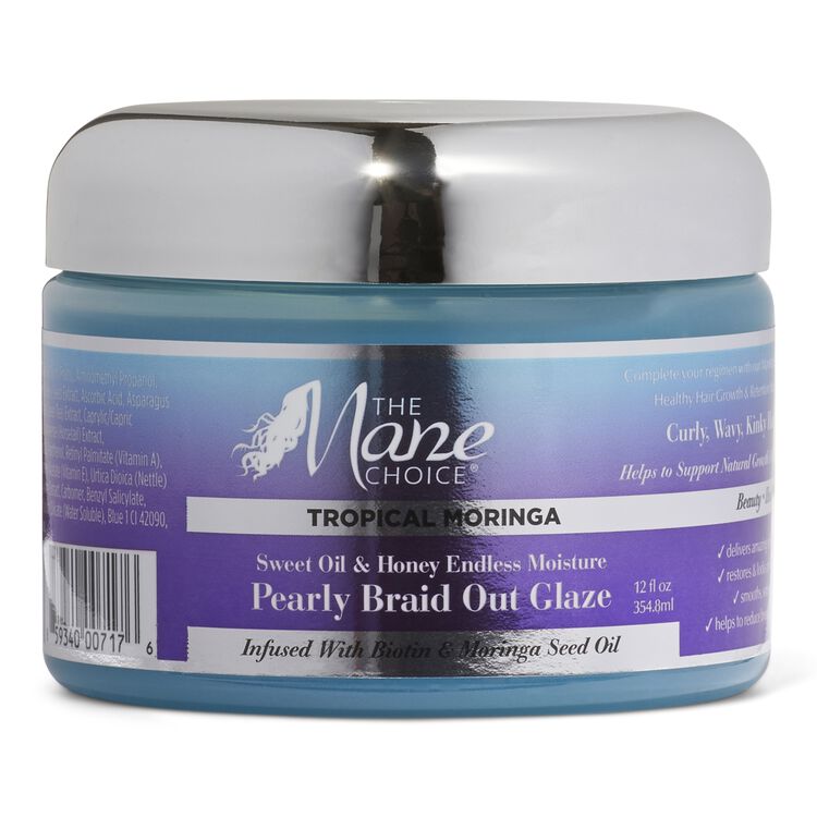 The Mane Choice Tropical Moringa Pearly Braid Out Glaze By