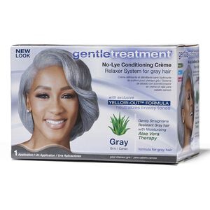 No Lye Conditioning Cr&egrave;me Relaxer for Gray Hair
