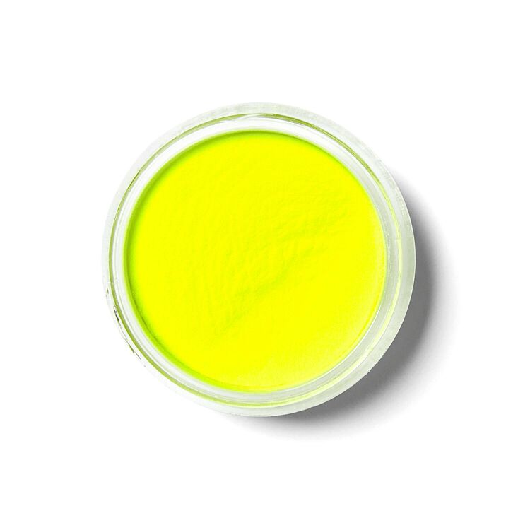 Caution Tape Neon Dip Powder