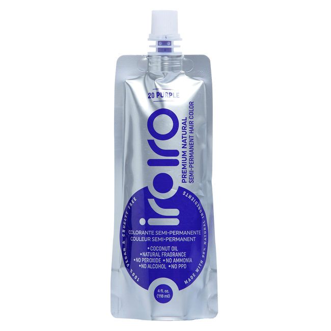 iroiro 20 Purple Premium Natural Semi Permanent Hair Color Semi