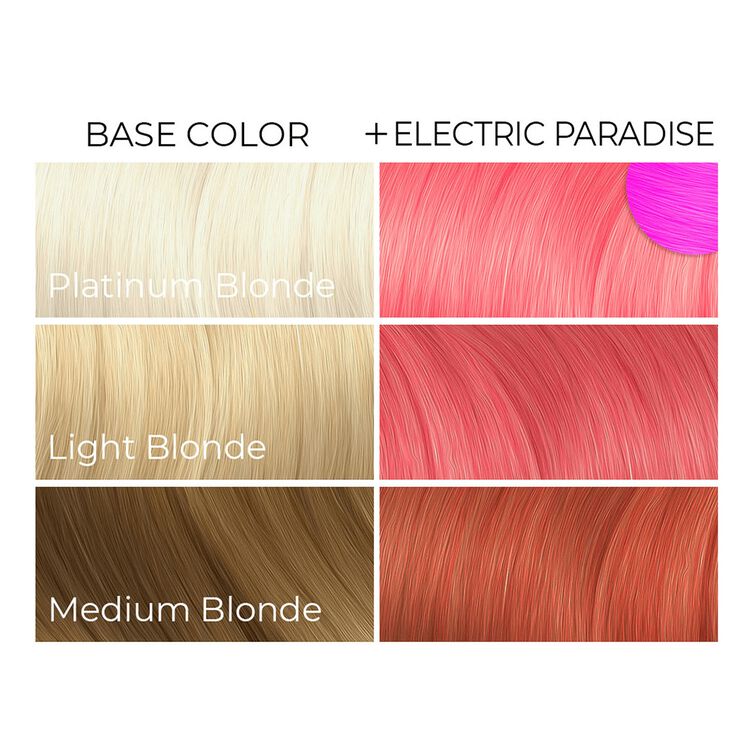 Electric Paradise Semi Permanent Hair Color 8 oz.