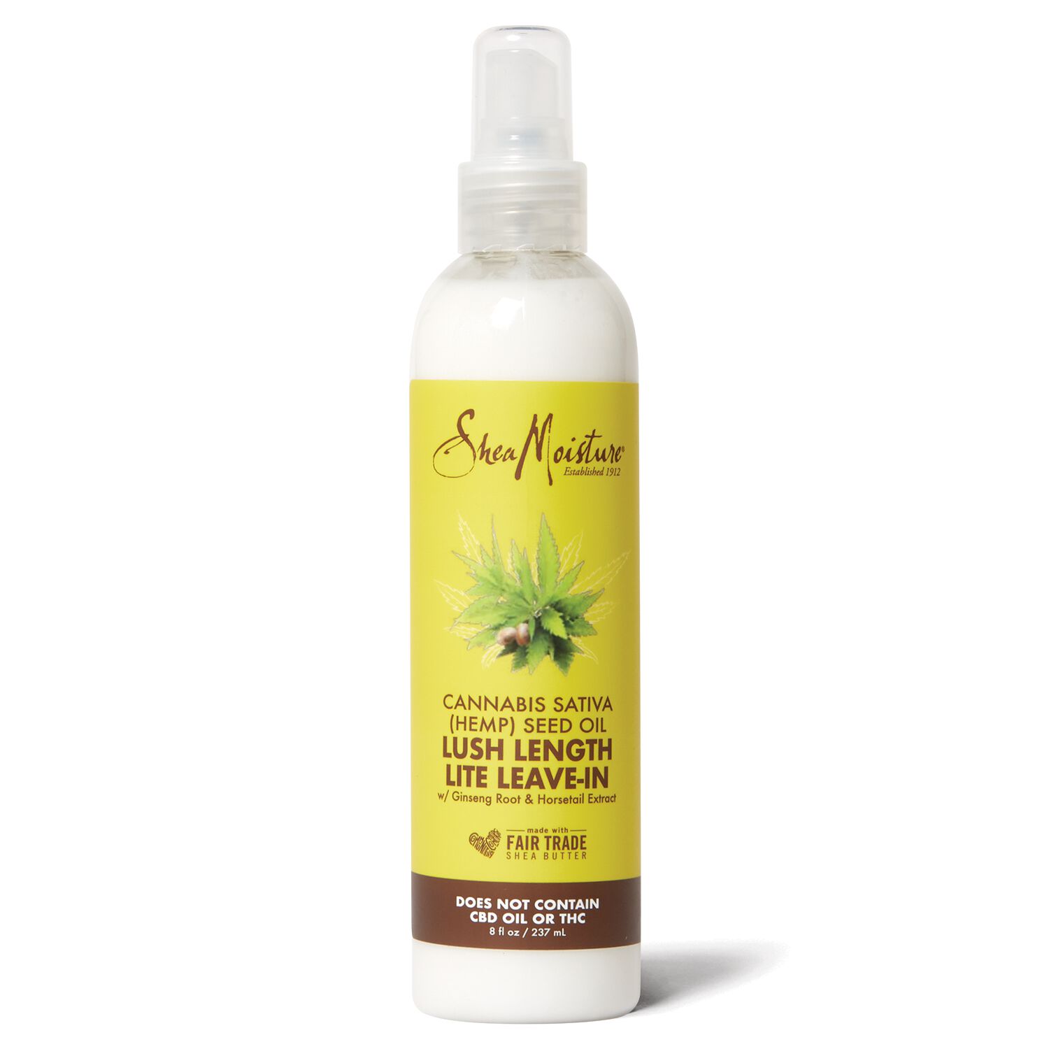Shea Moisture Lush Length Lite Leave In by Cannabis Sativa (hemp) Seed