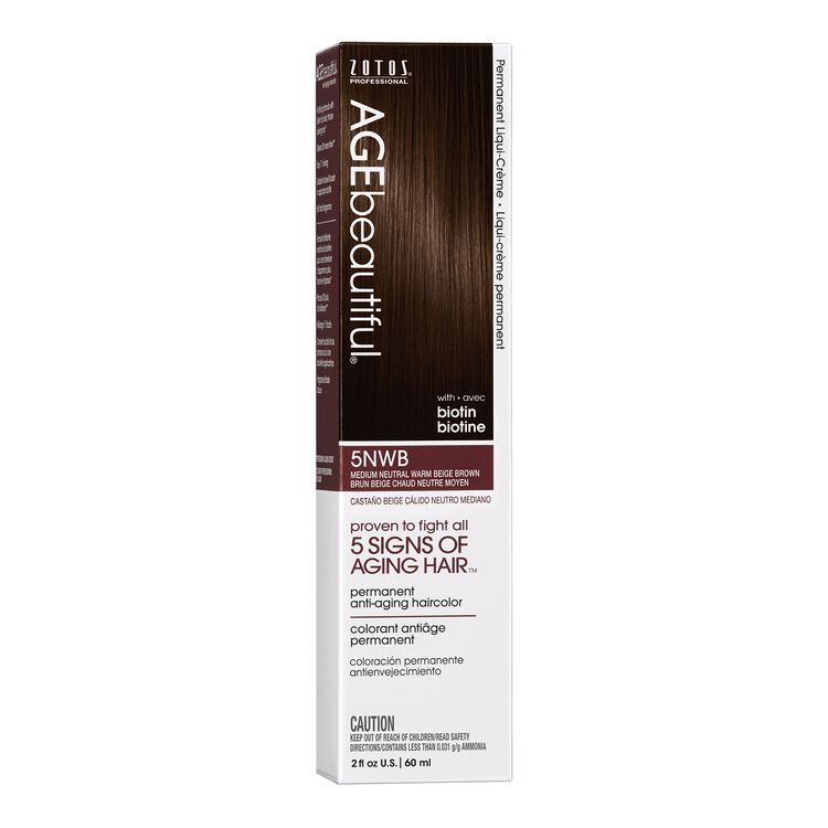 5NWB Medium Neutral Warm Beige Brown Permanent Liqui-Creme Hair Color