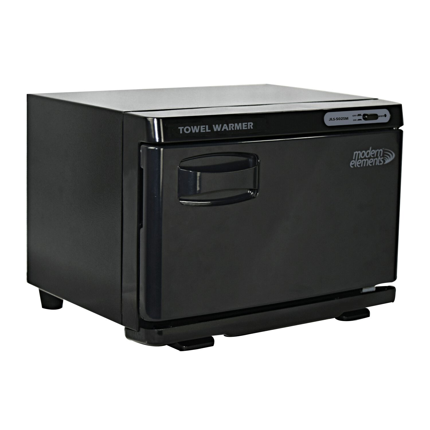 Modern Elements JLS502 Small Hot Towel Warmer Black