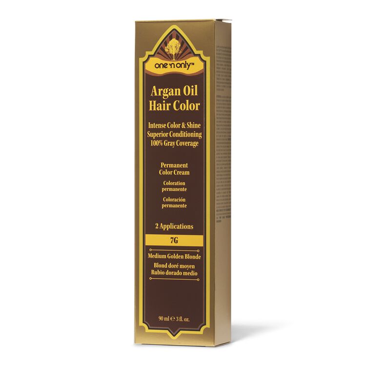 One N Only 7g Medium Golden Blonde Permanent Hair Color Cream By