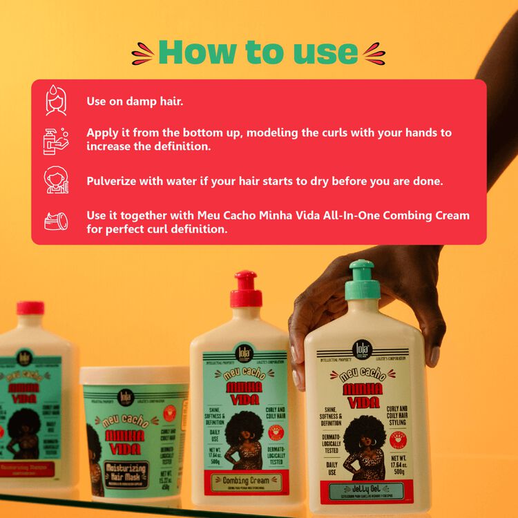 Meu Cacho Minha Vida Jelly Gel
