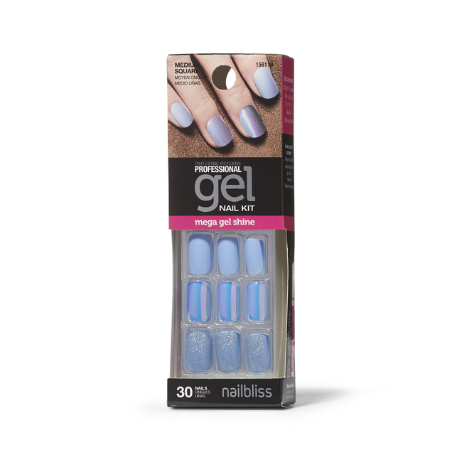 Good Vibes Gel Nail Kit by Nail Bliss Press On Nails Sally Beauty