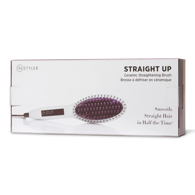 Straight Up Ceramic Straightening Brush By Instyler Flat Irons Sally Beauty