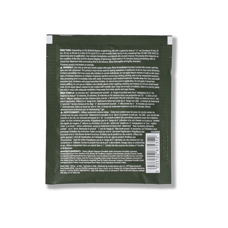 Low-Ammonia Powder Lightener 1 OZ