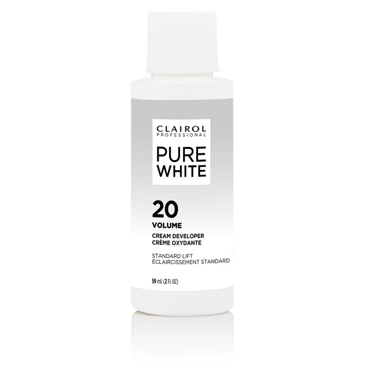 Pure White 20 Volume Creme Developer 2 Oz