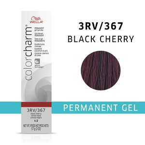 Black Cherry Color Charm Gel Permanent Hair Color