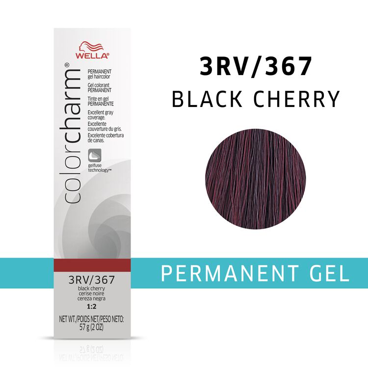 Black Cherry ColorCharm® Gel Permanent Hair Color