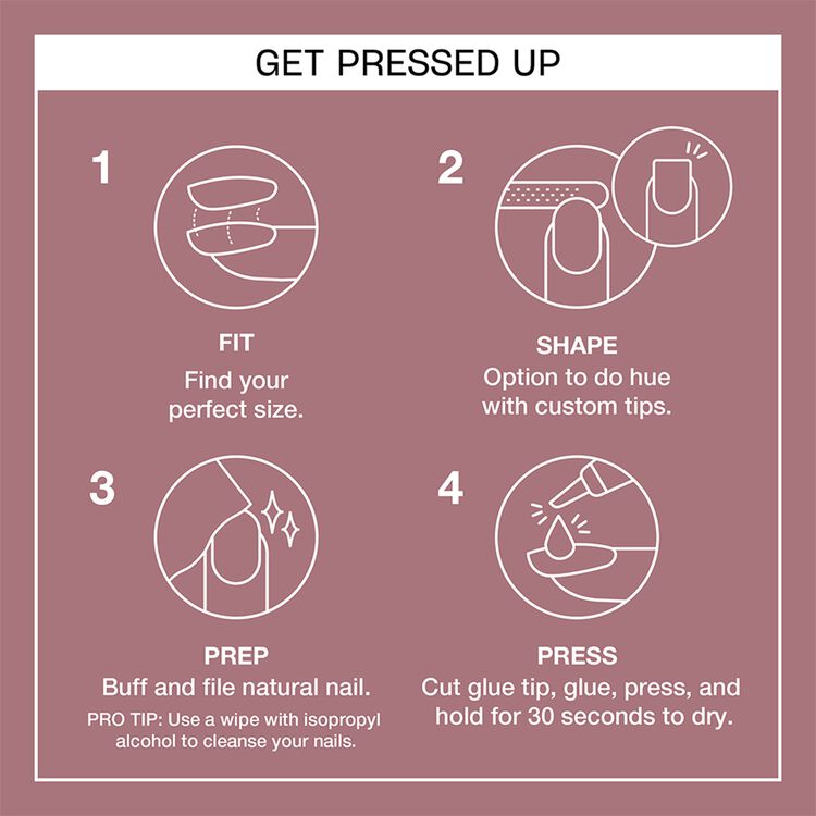 Tickle My France-y Press-On Nails