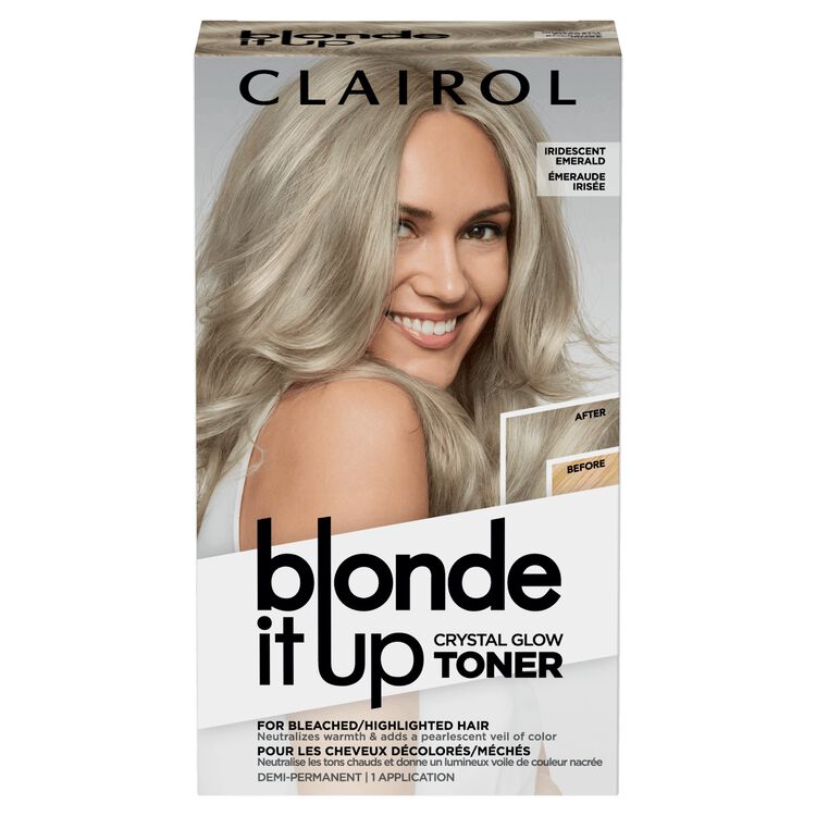 Iridescent Emerald Blonde it Up Toner Kit