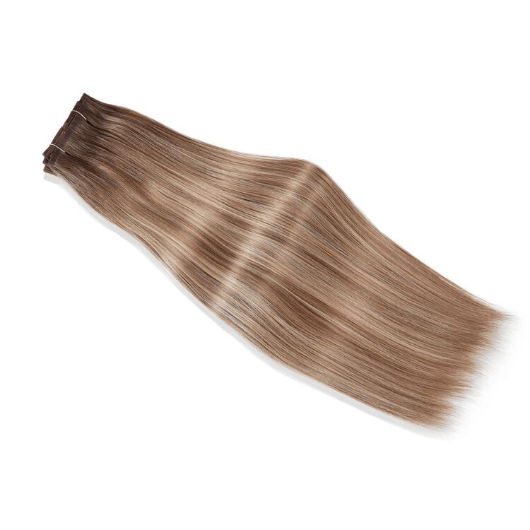 Blonde Ombre 18 Inch Seamless Clip-in Hair Extensions