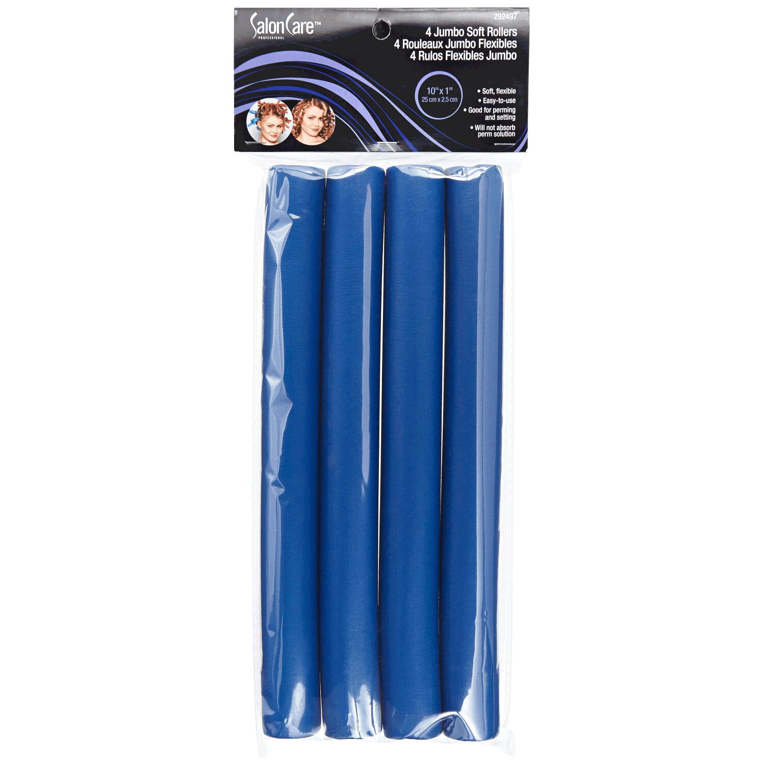 Jumbo Soft Rollers 1 Inch by Salon Care Curlers And Rollers Sally