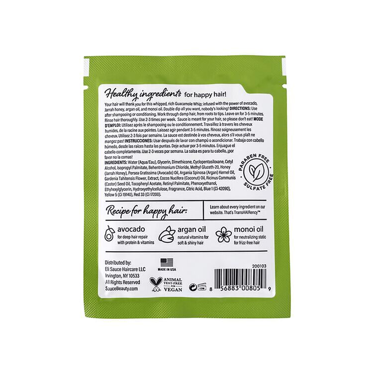 Guacamole Whip Deep Moisture Hair Mask Packette