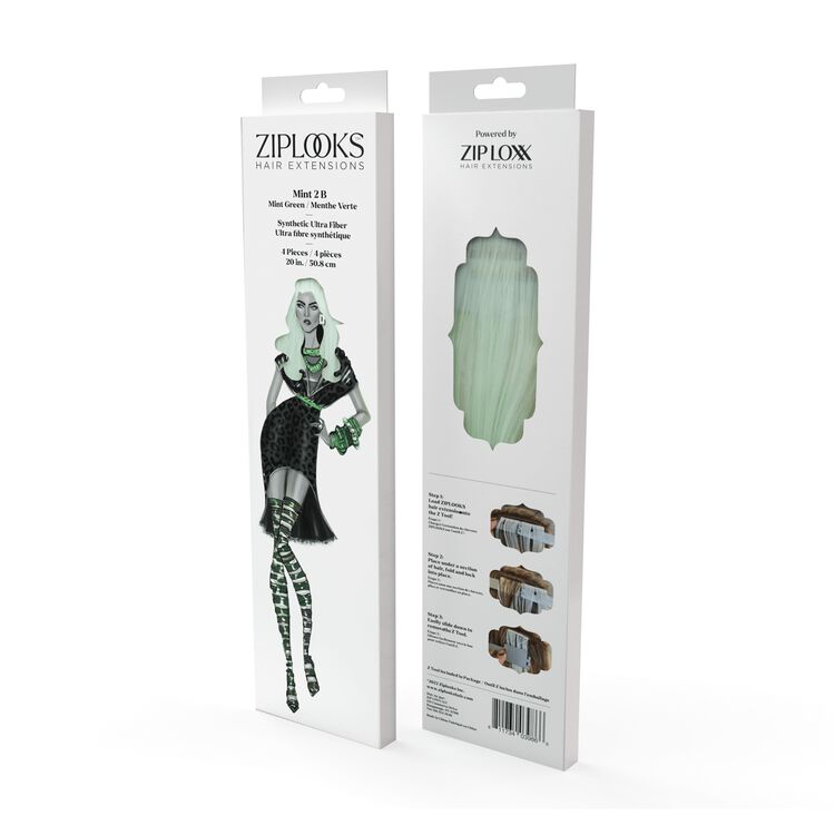 Mint 2 B 20'' Ultra Fiber Hair Extensions