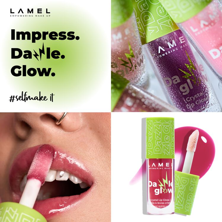 Crystal Lip Gloss Dazzle Glow Allure