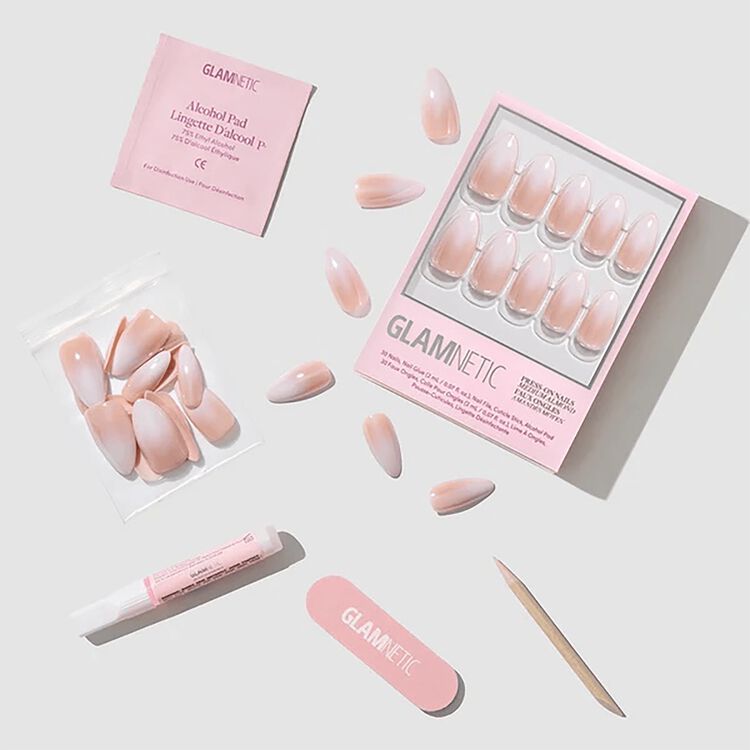 Frosted Chai Press-On Nails