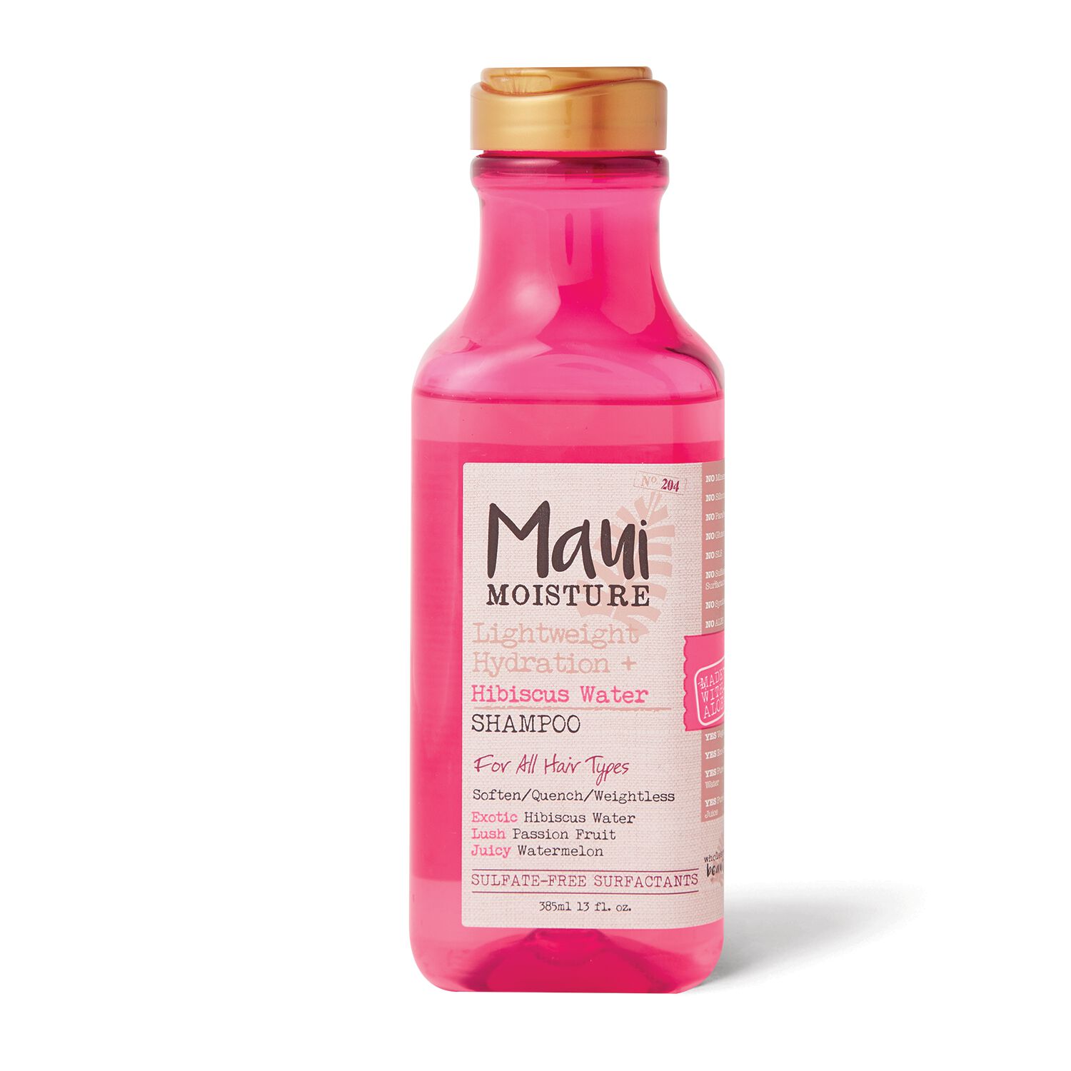 Maui Moisture Lightweight Hydration Hibiscus Water Shampoo Shampoo