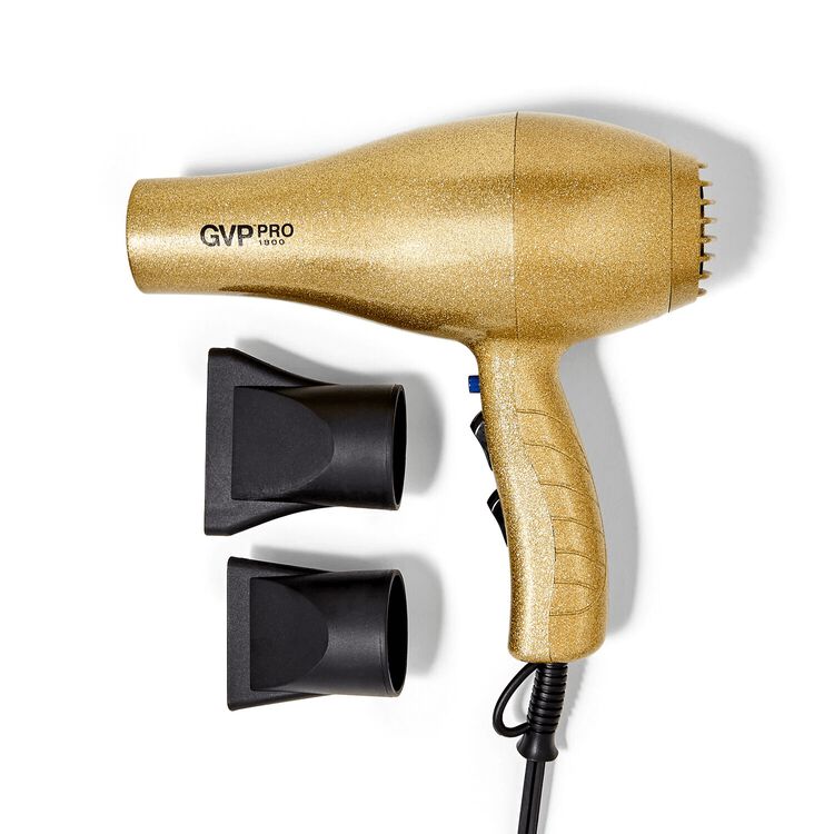 1800W Gold Pro Hair Dryer Compare to CHI Pro Low EMF Turbo Dryer