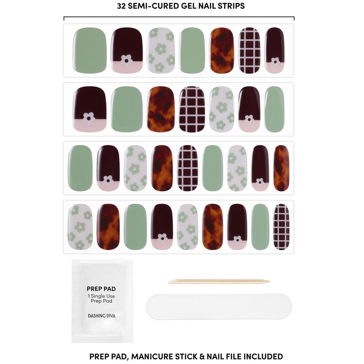 Glaze Art- That 70's Glow Gel Nail Polish Strips