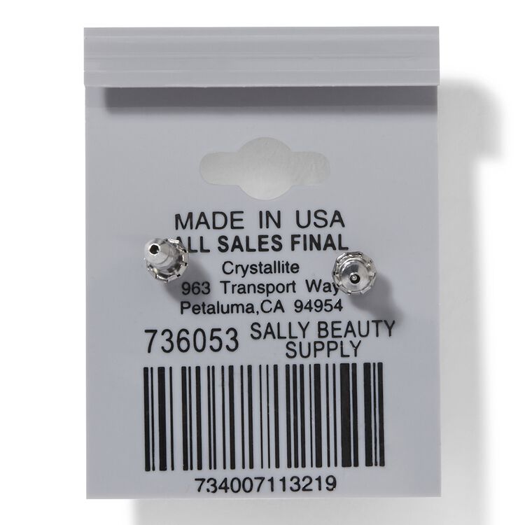 Destine White Pearl 8mm Earrings