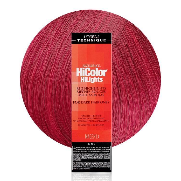 HiColor Red HiLights Magenta Permanent Creme Hair Color