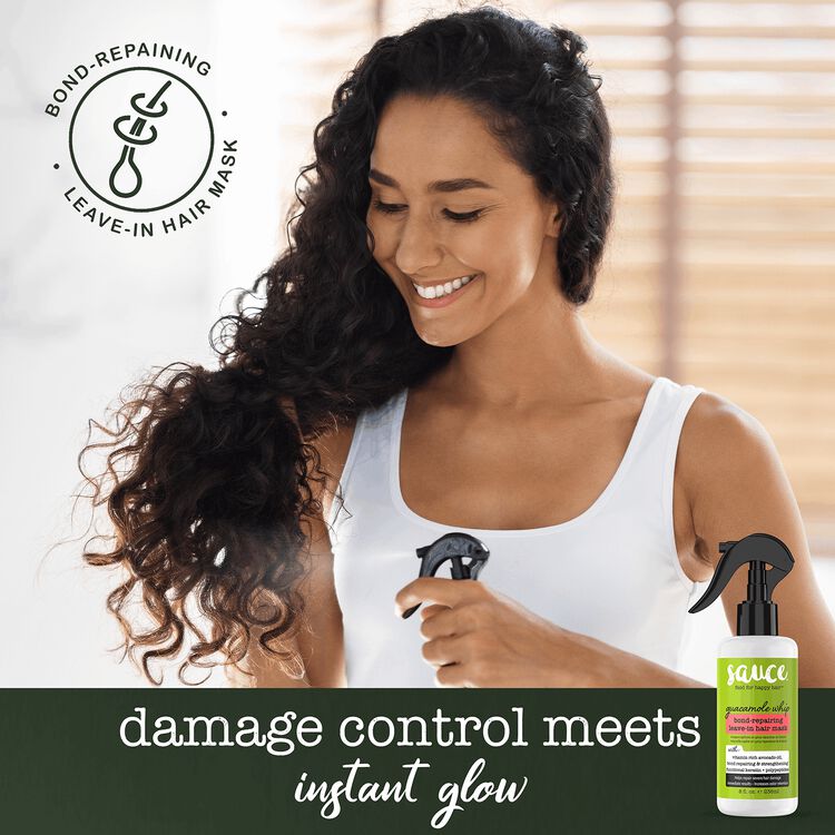 Guacamole Whip Bond-Repairing Spray Hair Mask