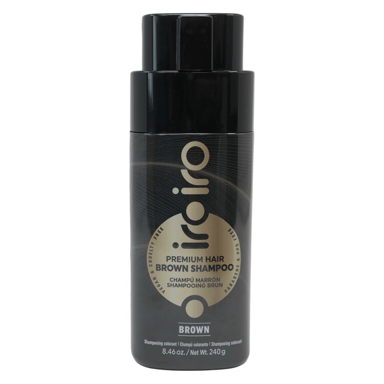Premium Color Depositing Gray Coverage Shampoo Brown