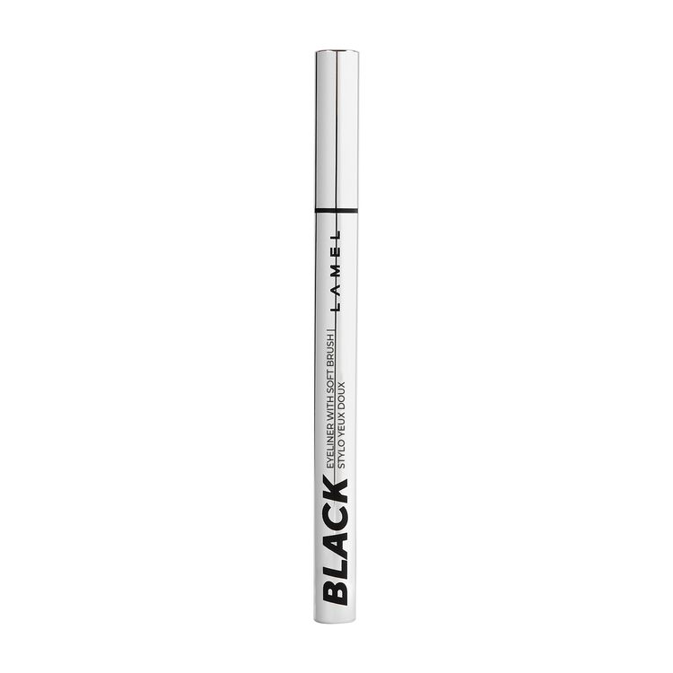Black Eyeliner with Soft Brush
