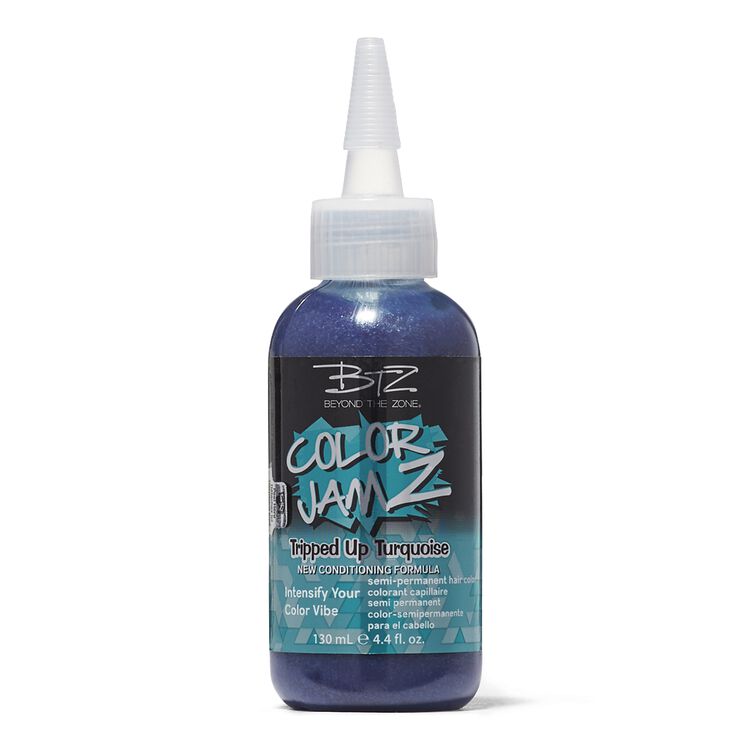 Tripped Up Turquoise Color Jamz Semi Permanent Hair Color By Beyond The Zone Demi Semi Permanent Hair Color Sally Beauty