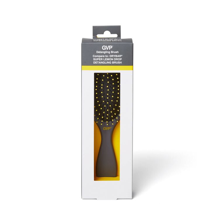 Cushion detangling brush compare to Drybar Super Lemon Drop Detangling Brush