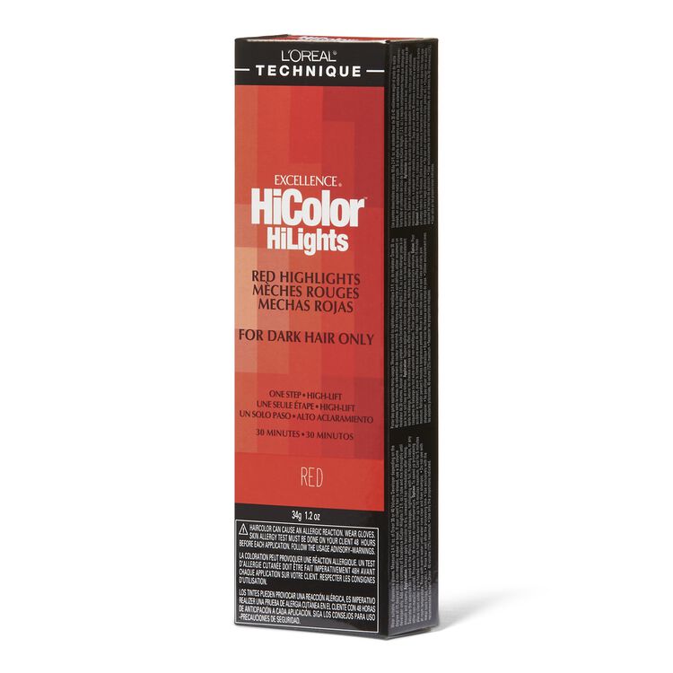 HiColor Red HiLights Red Permanent Creme Hair Color