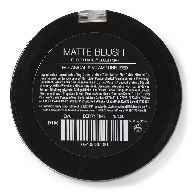 Herbal Matte Blush Berry Pink