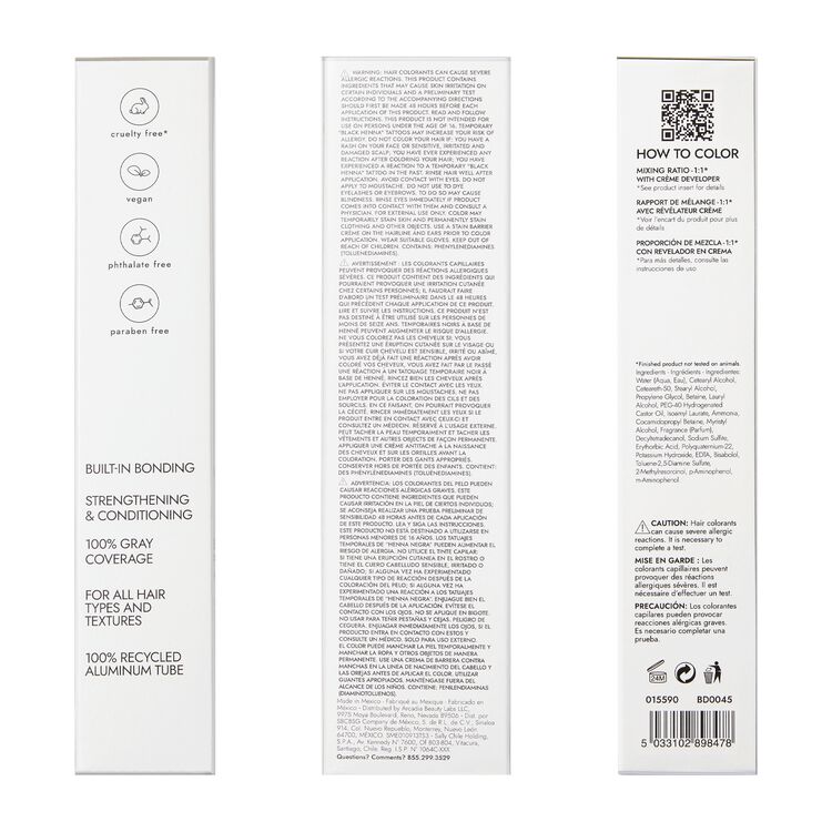 7N Medium Blonde Bonding Permanent Crème Hair Color