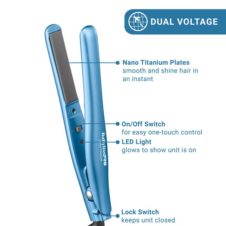 .75" Mini Ultra-Sleek Flat Iron