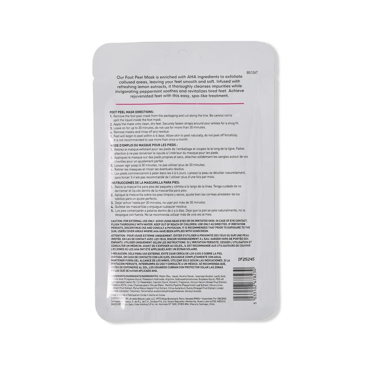 Exfoliating Foot Peel Mask