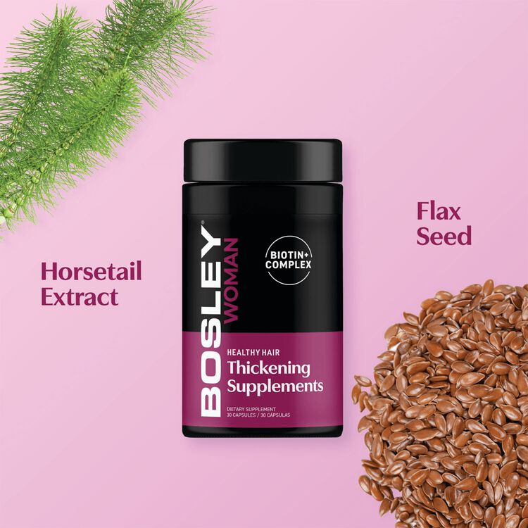 Women's Healthy Hair Thickening Supplements