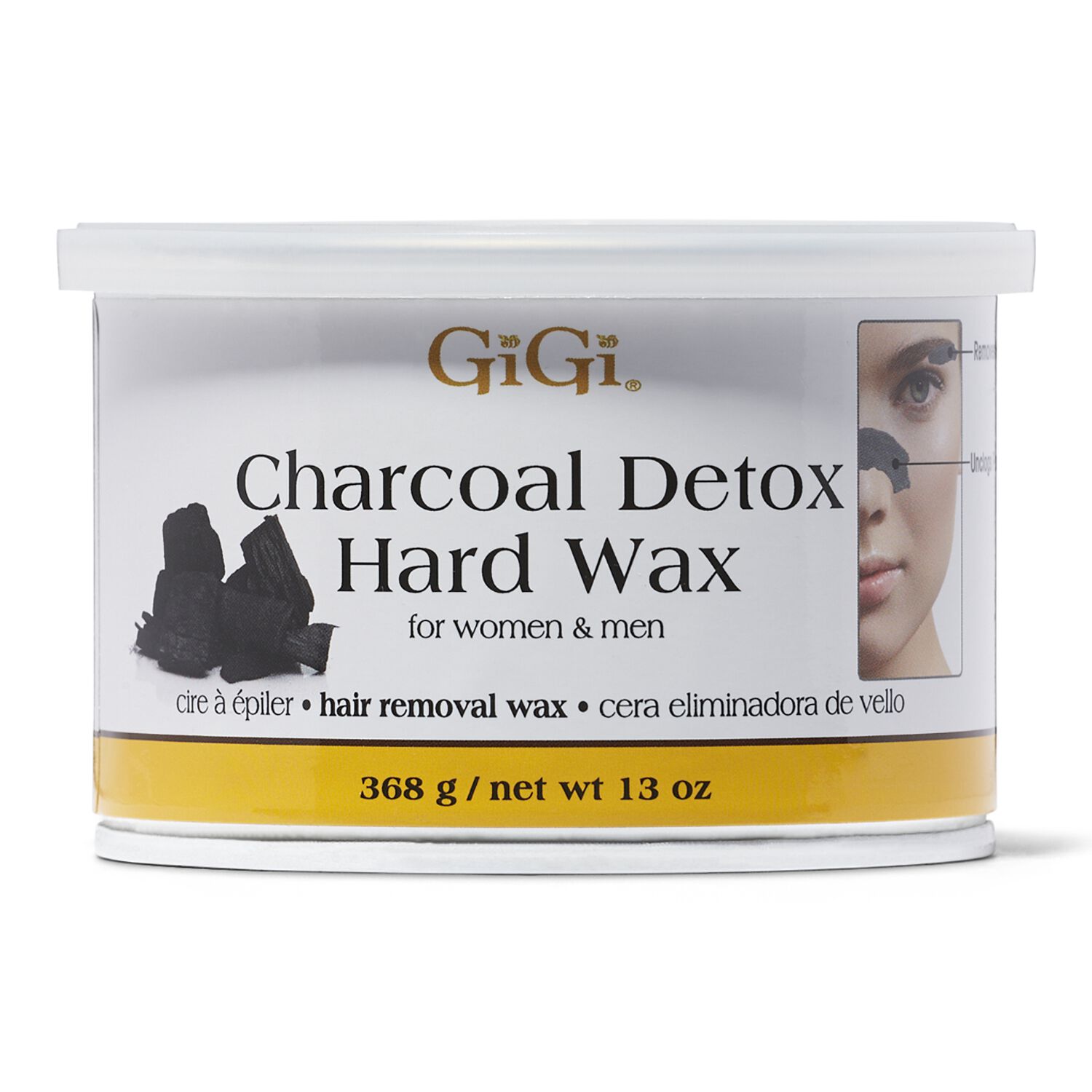 Gigi Charcoal Detox Hard Wax