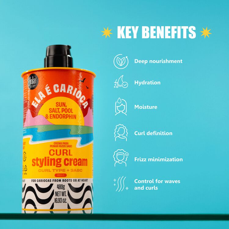 Ela É Carioca Curl Styling Cream 3ABC