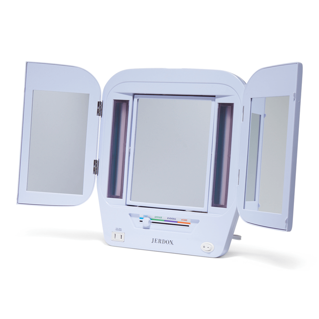 Jerdon Deluxe Lighted Makeup Mirror, How To Change Bulb In Jerdon Makeup Mirror