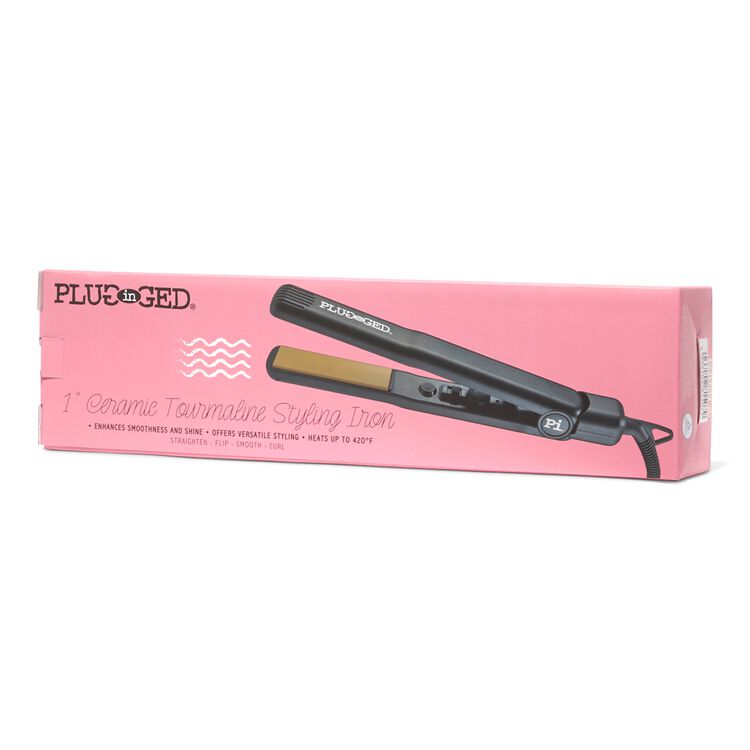 Heatmaster Ceramic Flat Iron 1 In By Plugged In Flat Irons