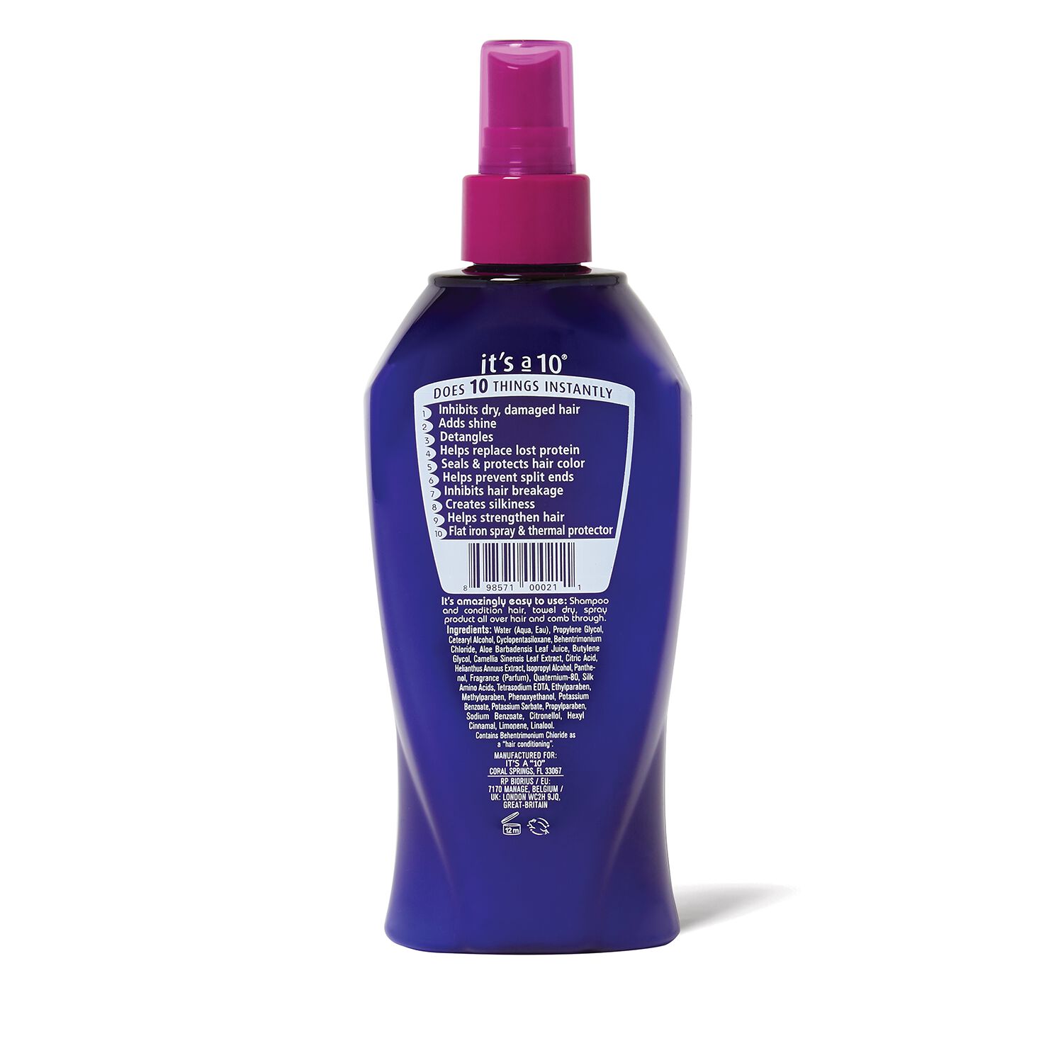 It's a 10 Conditioning Collection Miracle Leavein 10 oz Leave In Conditioner Sally Beauty