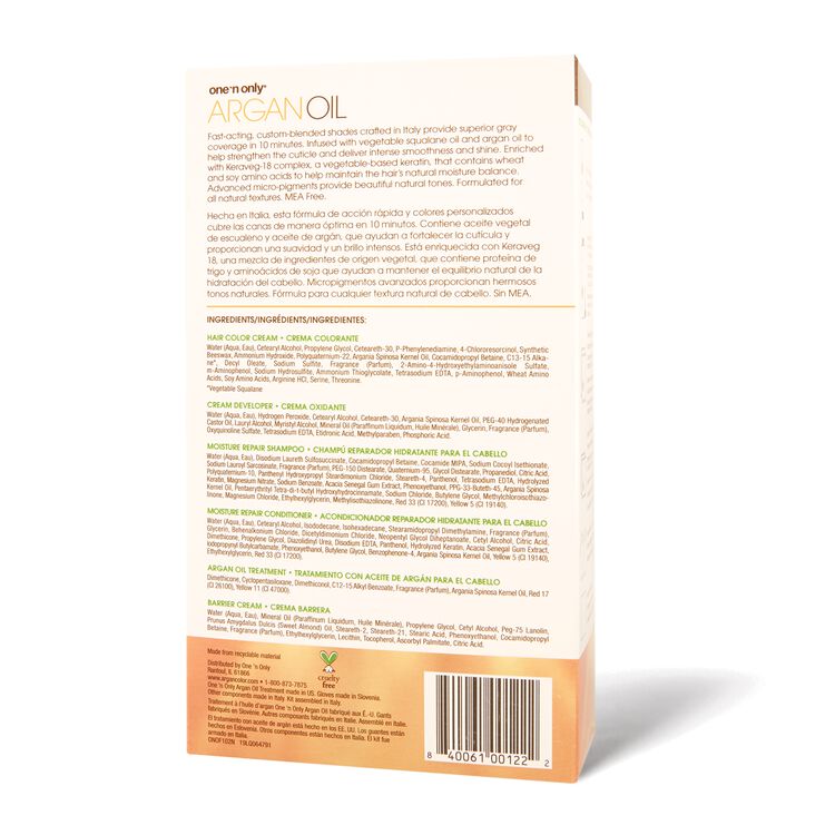 Fast 10 Permanent Hair Color Kit 2N Natural Black