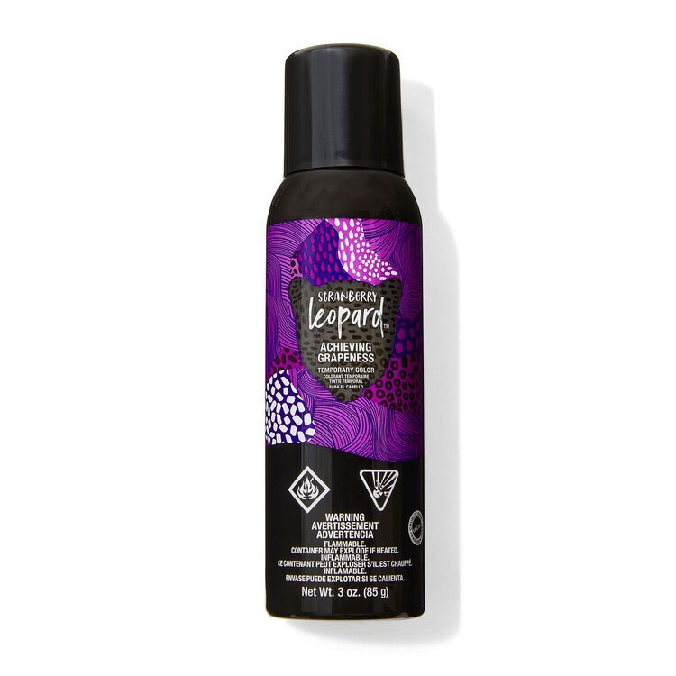 Achieving Grapeness Temporary Hair Color Spray