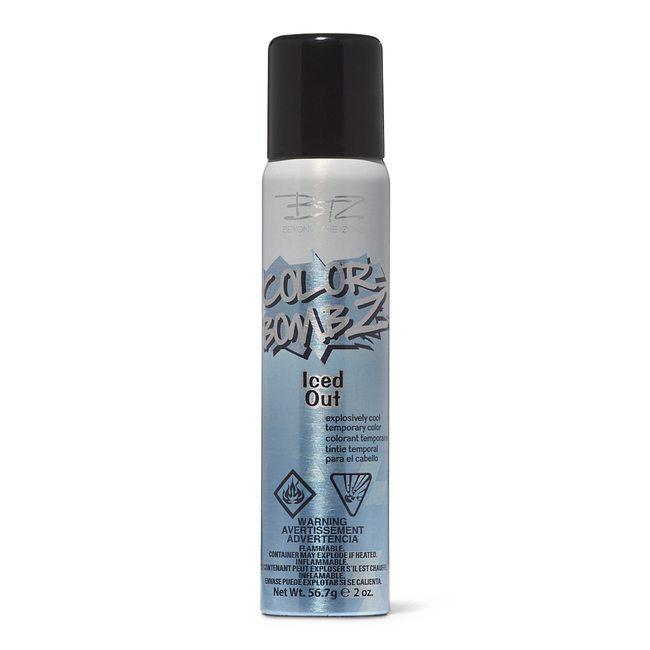 Iced Out Color Bombz Temporary Hair Color Spray by Beyond The Zone