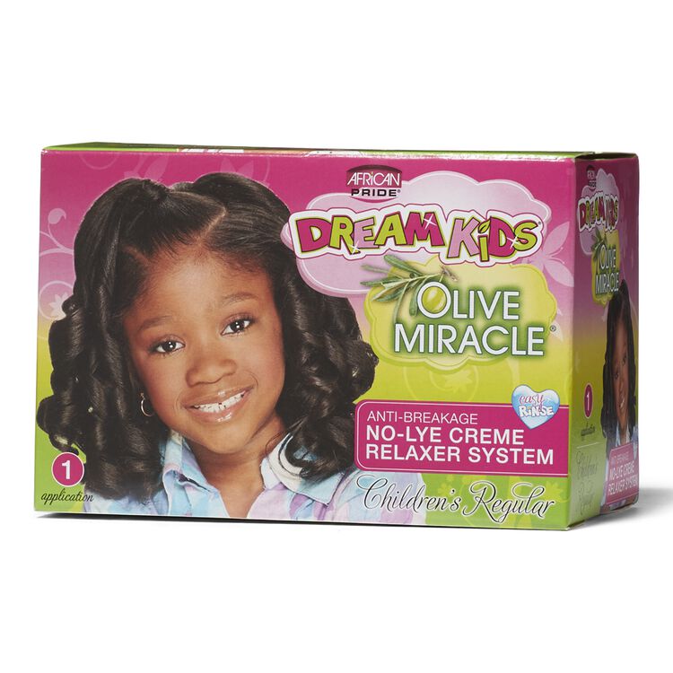 African Pride Olive Miracle Regular Relaxer Kit By Dream Kids