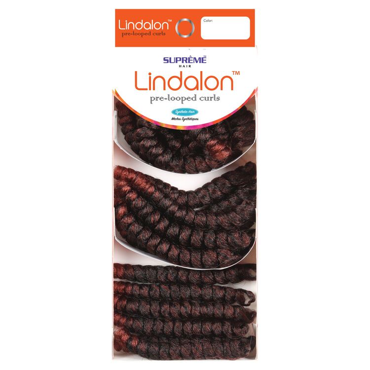 Crochet Straw Set Curl 20 Inch Ombre Black/Copper